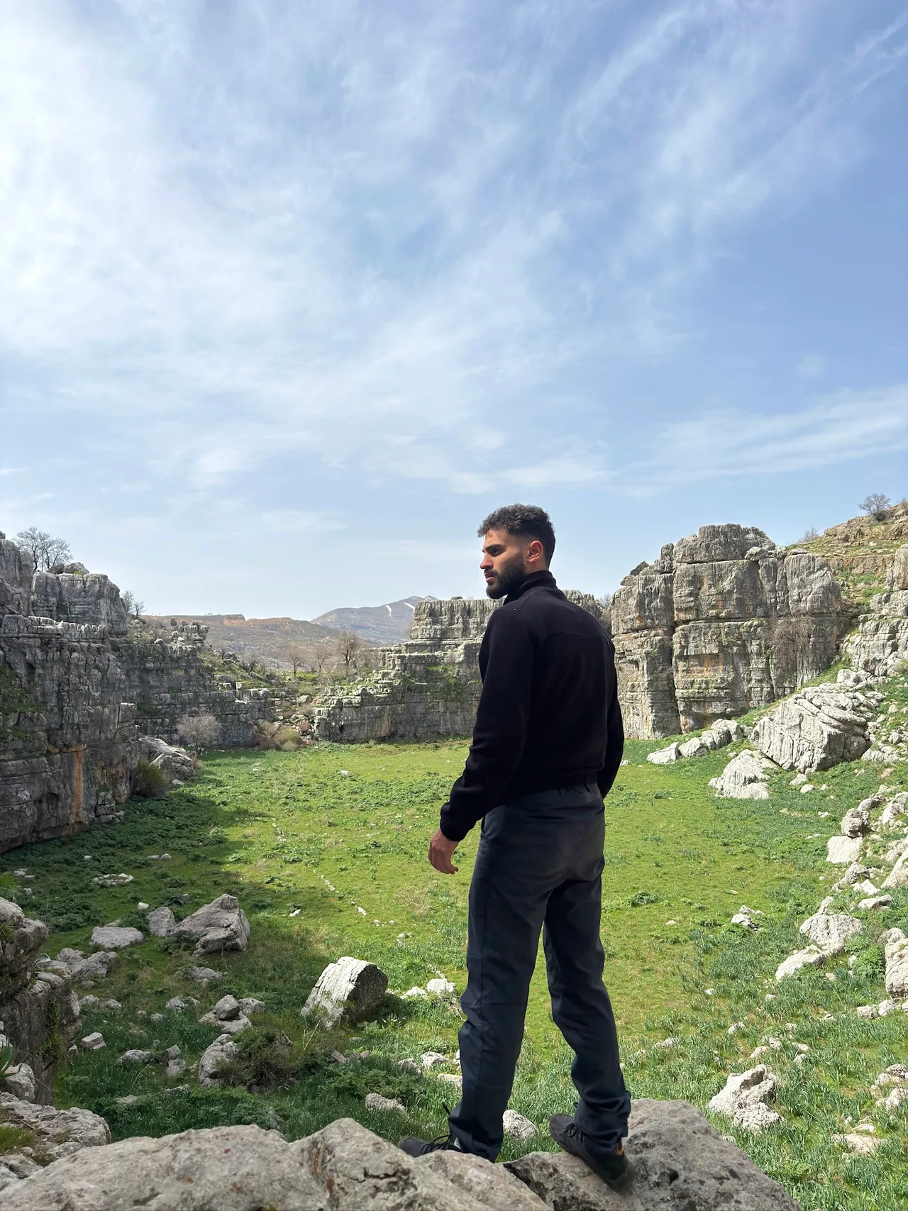 Jawad Shalhoub on an expedition
