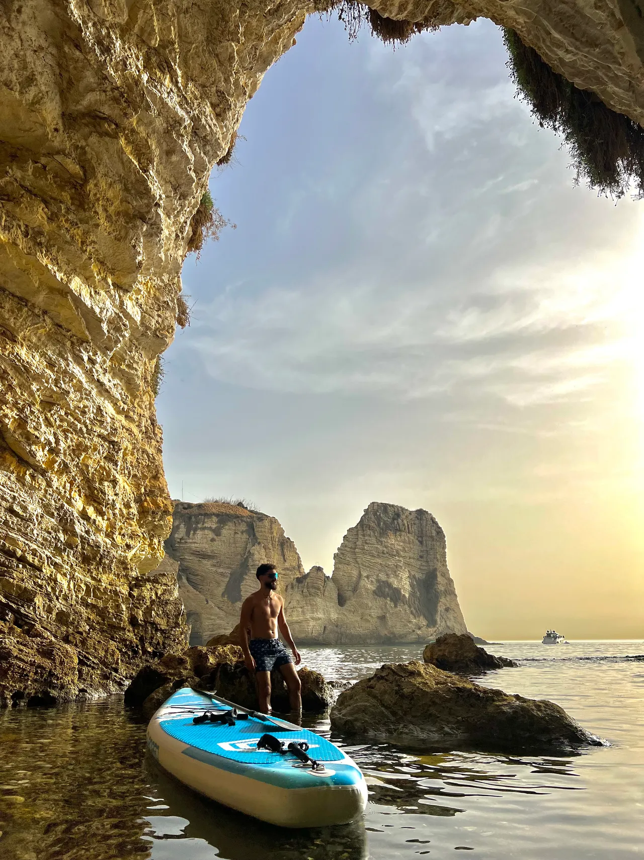Jawad Shalhoub on an expedition
