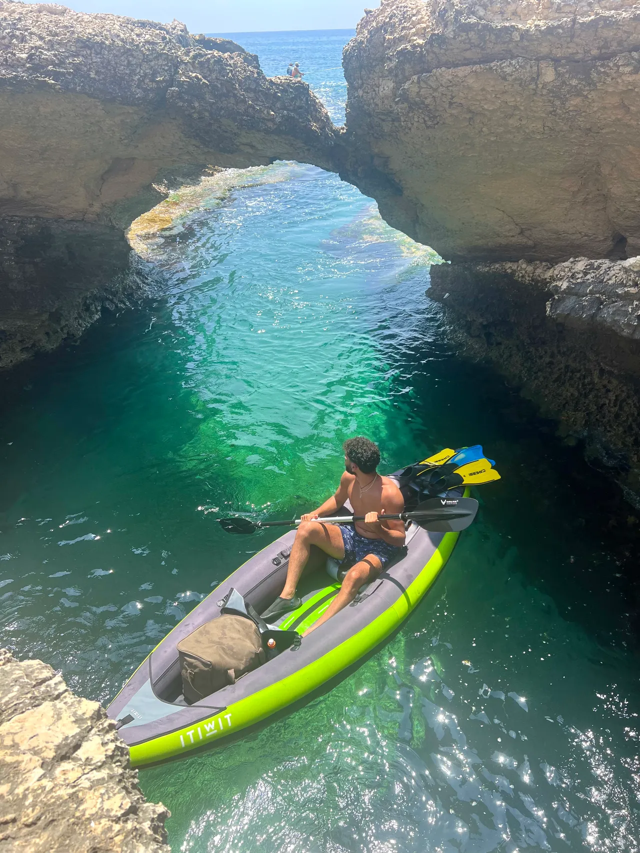 Jawad Shalhoub on an expedition
