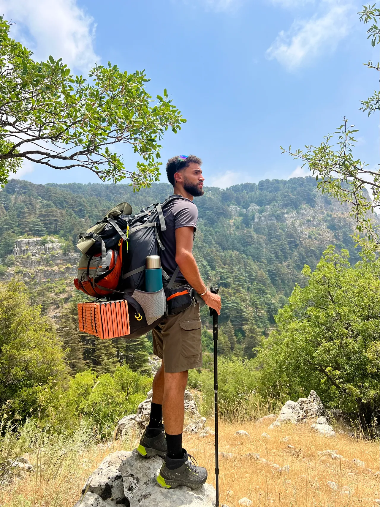 Jawad Shalhoub on an expedition