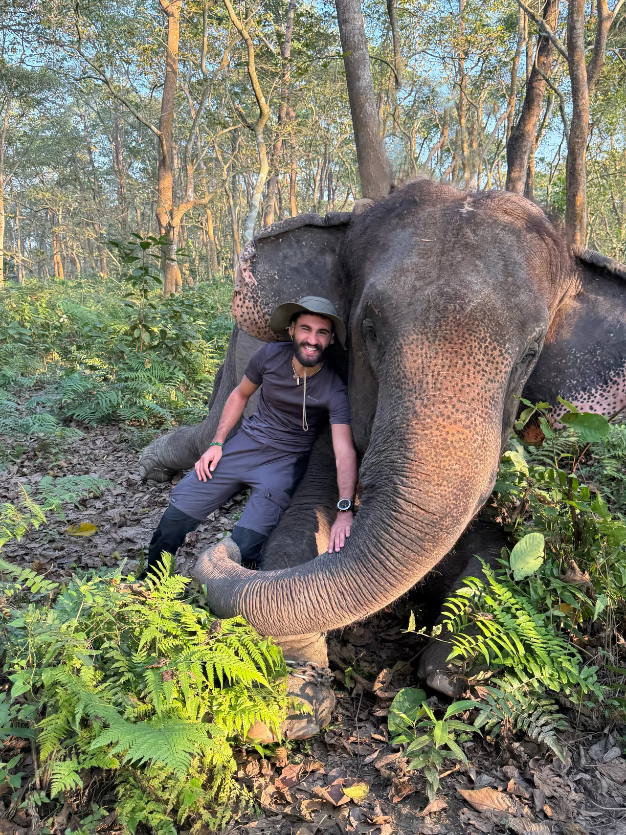 Jawad Shalhoub on an expedition