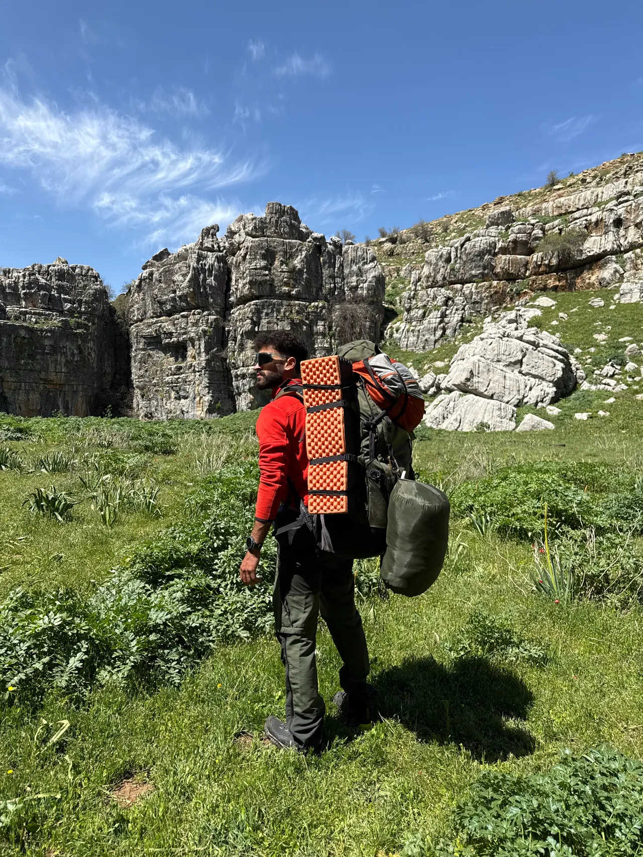 Jawad Shalhoub on an expedition